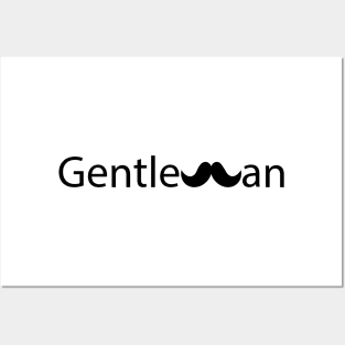 Gentleman being a gentleman artsy Posters and Art